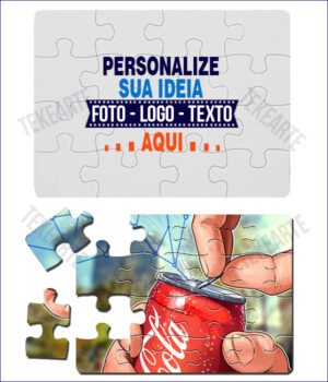 Quebra-Cabeça personalizado 24 peças - Ideia Gráfica e Brindes