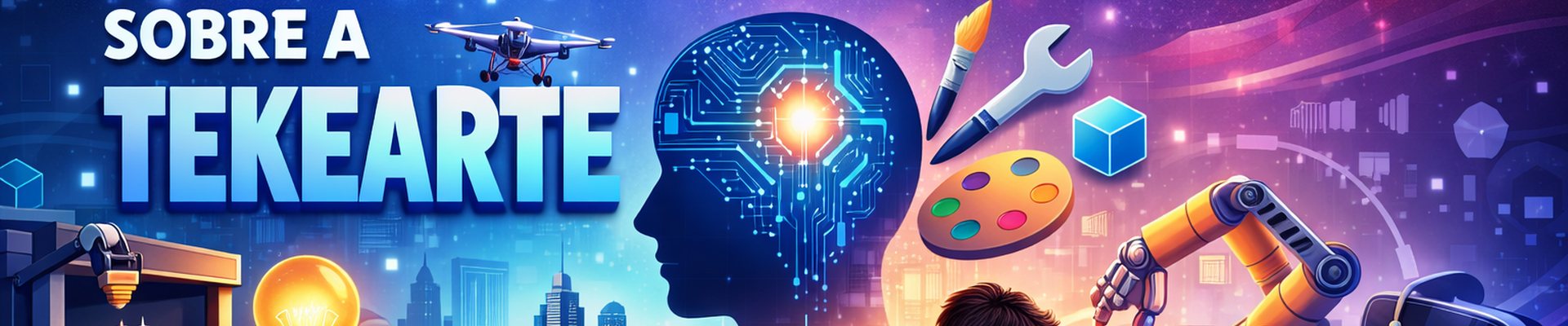 banner da página sobre a Tekearte